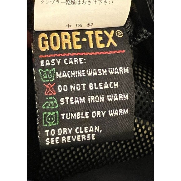 MARMOT Gore-Tex Snowboarding Pants Navy Blue Full Side Zip Knee Pads Women's Med - Picture 11 of 14